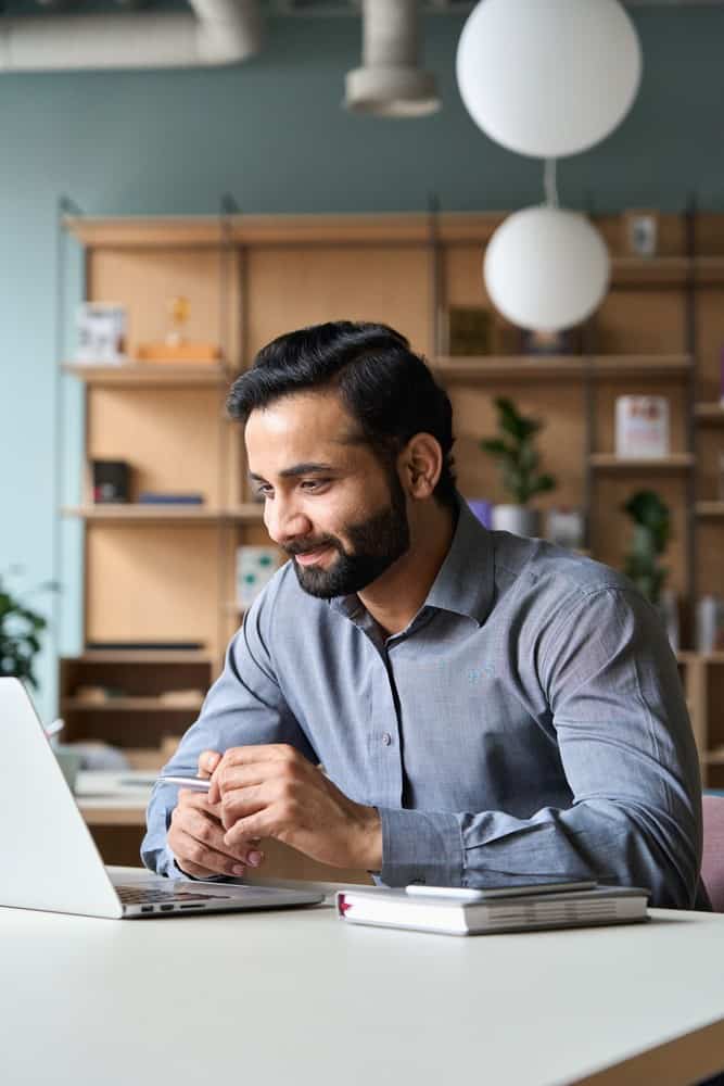 Man on Laptop